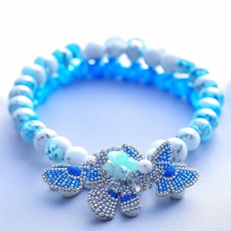 Tutoriel bracelet papillon en perles